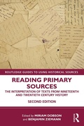 Cover: Reading Primary Sources - Routledge