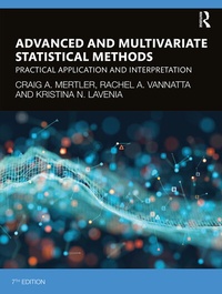 Enlarge image Cover: Advanced and Multivariate Statistical Methods - Routledge