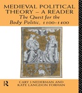 Cover: Medieval Political Theory: A Reader - Routledge