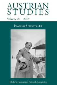 Enlarge image Cover: Austrian Studies 27 - Modern Humanities Research Association