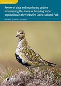 Cover: Review of data and monitoring options for assessing the status of breeding wader populations in the Yorkshire Dales National Park - British Trust for Ornithology