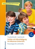 Cover: Sch&uuml;ler mit H&ouml;rsch&auml;digung im inklusiven Unterricht - Ernst Reinhardt Verlag