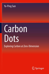Enlarge image Cover: Carbon Dots - Springer