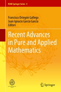 Abbildung von: Recent Advances in Pure and Applied Mathematics - Springer