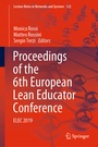 Cover: Proceedings of the 6th European Lean Educator Conference - Springer