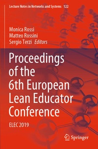 Enlarge image Cover: Proceedings of the 6th European Lean Educator Conference - Springer