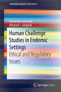 Cover: Human Challenge Studies in Endemic Settings - Springer
