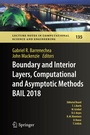 Cover: Boundary and Interior Layers, Computational and Asymptotic Methods BAIL 2018 - Springer