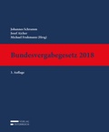 Cover: Bundesvergabegesetz 2018 - Verlag &Ouml;sterreich