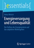 Cover: Energieversorgung und Lebensqualit&auml;t - Springer Gabler