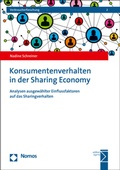 Cover: Konsumentenverhalten in der Sharing Economy - Nomos