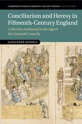 Cover: Conciliarism and Heresy in Fifteenth-Century England - Cambridge University Press