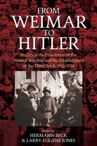 Enlarge image Cover: From Weimar to Hitler - Berghahn Books