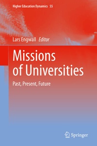 Enlarge image Cover: Missions of Universities - Springer