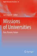 Cover: Missions of Universities - Springer
