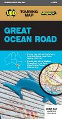 Abbildung von: Great Ocean Road Map 308 8th ed - UBD Gregory's
