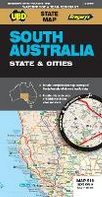 Abbildung von: South Australia State & Cities Map 519 9th ed waterproof - UBD Gregory's