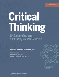 Abbildung von: Critical Thinking - Quintessence Publishing Co, Inc