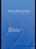 Cover: China's Opening Society - Routledge