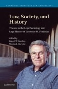 Cover: Law, Society, and History - Cambridge University Press