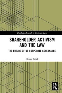 Abbildung von: Shareholder Activism and the Law - Routledge