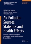 Cover: Air Pollution Sources, Statistics and Health Effects - Springer