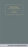 Cover: Ezra Pound - Cambridge University Press