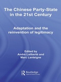 Cover: The Chinese Party-State in the 21st Century - Routledge