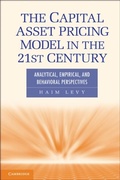 Cover: The Capital Asset Pricing Model in the 21st Century - Cambridge University Press
