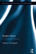 Cover: Modern Honor - Routledge