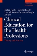 Cover: Clinical Education for the Health Professions - Springer