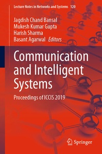 Enlarge image Cover: Communication and Intelligent Systems - Springer