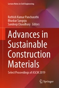 Cover: Advances in Sustainable Construction Materials - Springer