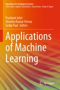 Cover: Applications of Machine Learning - Springer