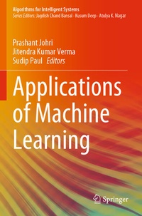 Enlarge image Cover: Applications of Machine Learning - Springer