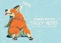 Enlarge image Cover: Corgi Butts Sticky Notes - Running Press Adult