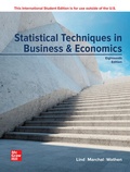Cover: ISE Statistical Techniques in Business and Economics - McGraw-Hill Education