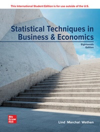 Enlarge image Cover: ISE Statistical Techniques in Business and Economics - McGraw-Hill Education