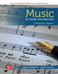 Cover: ISE Music in Theory and Practice Volume 1 - McGraw-Hill Education