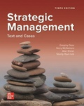 Cover: ISE Strategic Management: Text and Cases - McGraw-Hill Education