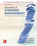 Cover: ISE Essentials of Strategic Management: The Quest for Competitive Advantage - McGraw-Hill Education