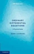 Cover: Ordinary Differential Equations - Cambridge University Press