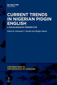Abbildung von: Current Trends in Nigerian Pidgin English - De Gruyter Mouton