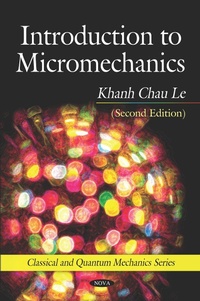 Enlarge image Cover: Introduction to Micromechanics (Second Edition) - Nova Science Publishers Inc