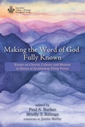 Cover: Making the Word of God Fully Known - Wipf & Stock Publishers