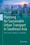 Cover: Planning for Sustainable Urban Transport in Southeast Asia - Springer