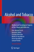 Cover: Alcohol and Tobacco - Springer