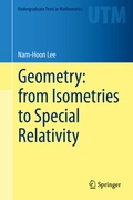 Bild: Geometry: from Isometries to Special Relativity - Springer