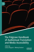 Cover: The Palgrave Handbook of Audiovisual Translation and Media Accessibility - Palgrave Macmillan