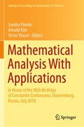 Cover: Mathematical Analysis With Applications - Springer